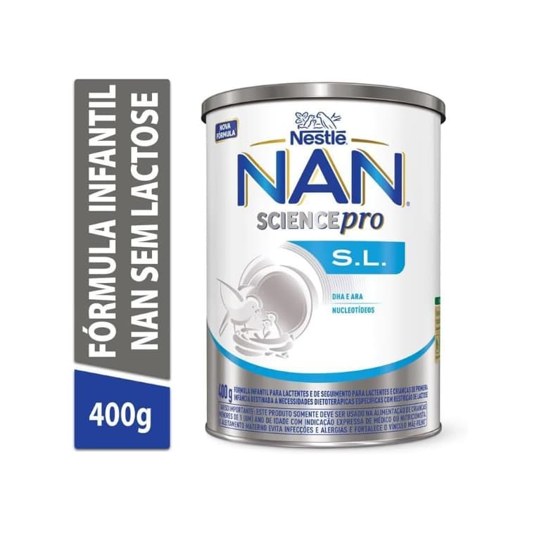 Fórmula Infantil Nan Sem Lactose 400g