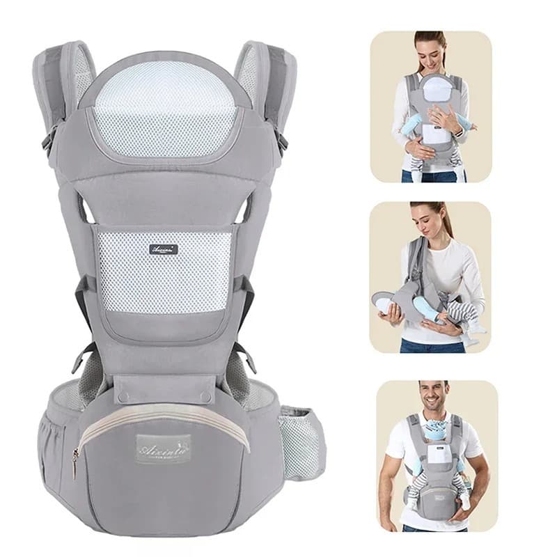 Banco De Cintura Para Bebê Canguru Bebe Passeio Varias Cores Mochila Infantil Hipseat