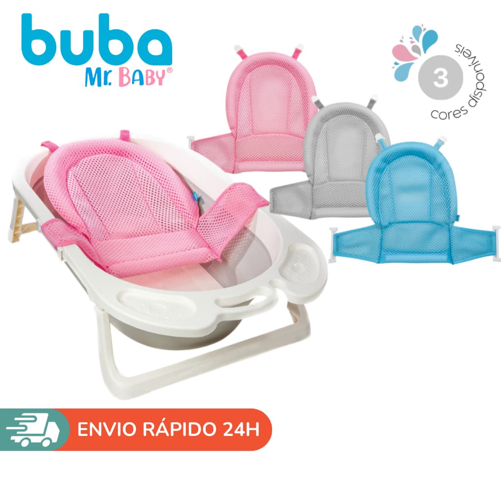 Rede Redutor de Banheira Banho para Segurança do Bebê Buba
