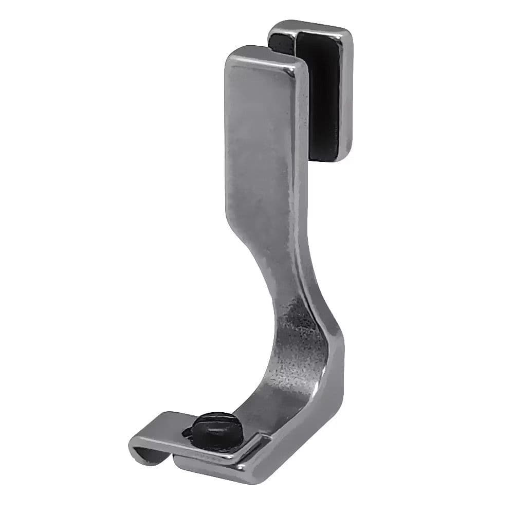 Calcador Zíper Invisível Regulável Lado Esquerda/Direito para Máquina Reta Industrial Universal