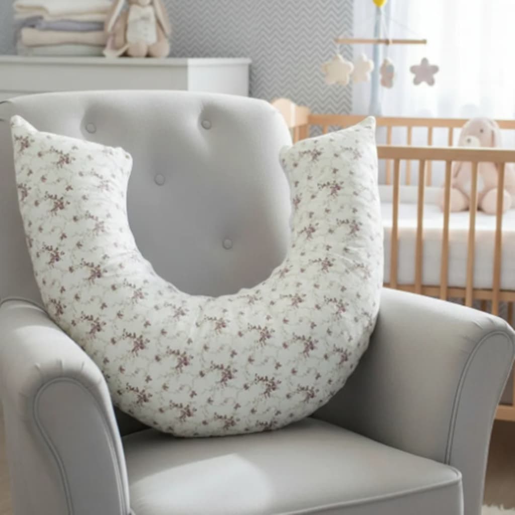 Capa Para Almofada de Amamentação Formato Arco Tamanho Grande Sem Enchimento