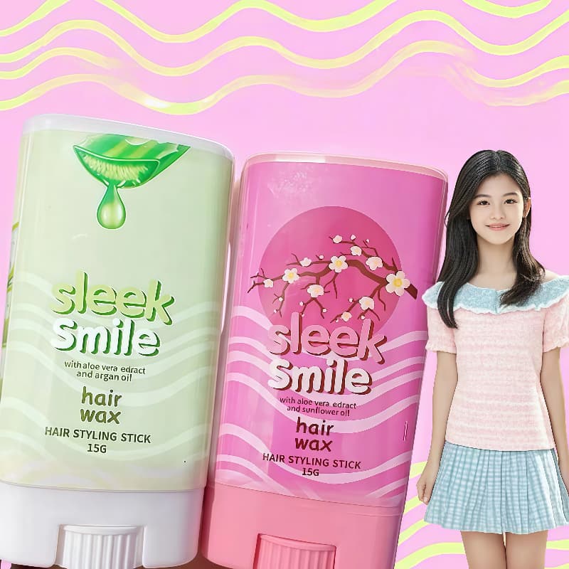 Bastão De Cabelo Fácil Para Modelagem/Cera Segurar Cuidados Com Os Cabelos Extrato De Aloe Vera De Longa Duração