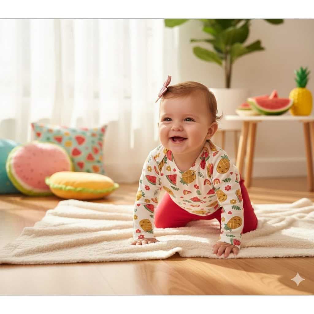 Body de Bebe  manga longa  com mijão / Conjunto infantil meninas tam Rn ao 2 anos / meia estação..