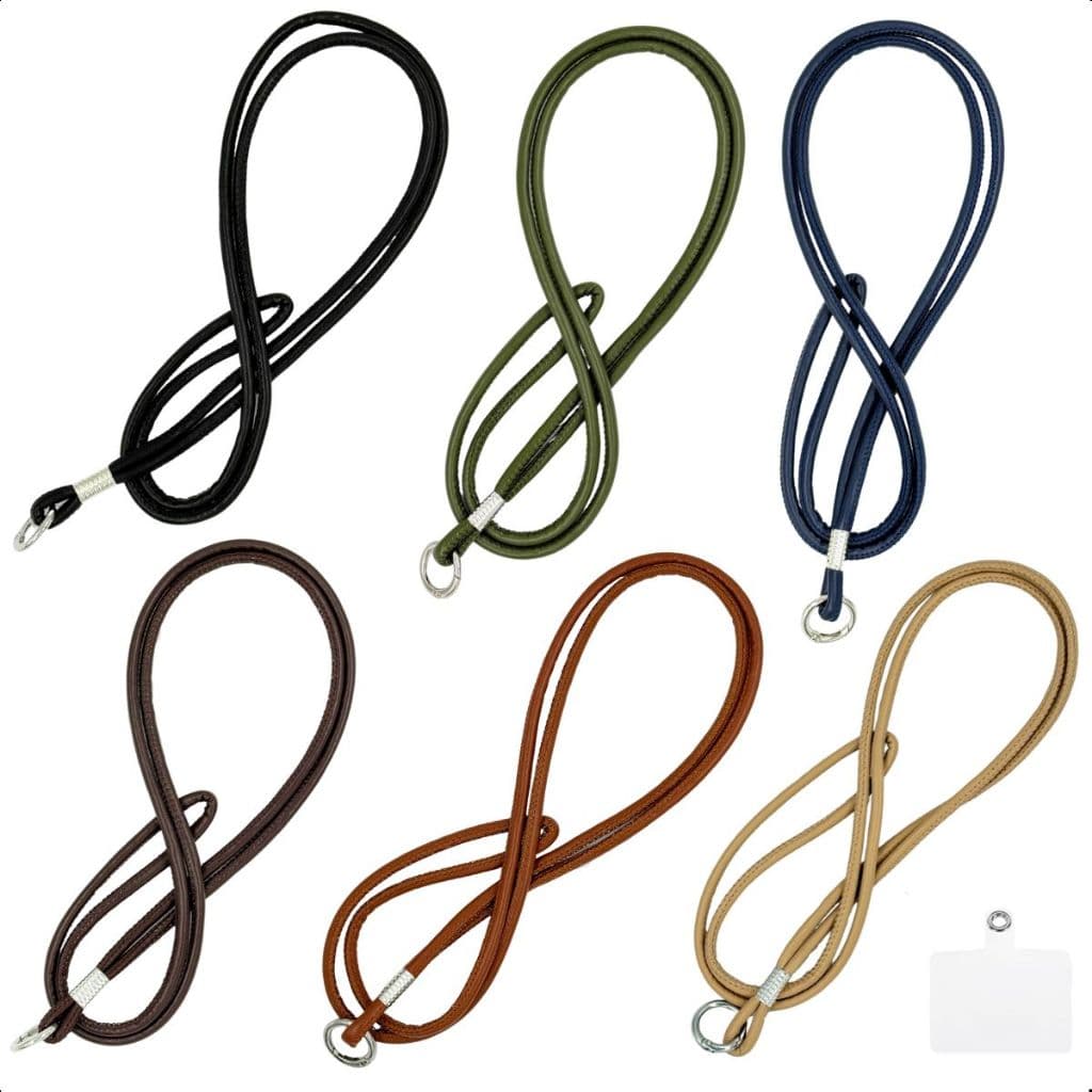 Alça Universal Para Celular Luxo Sofisticada Couro Sintético