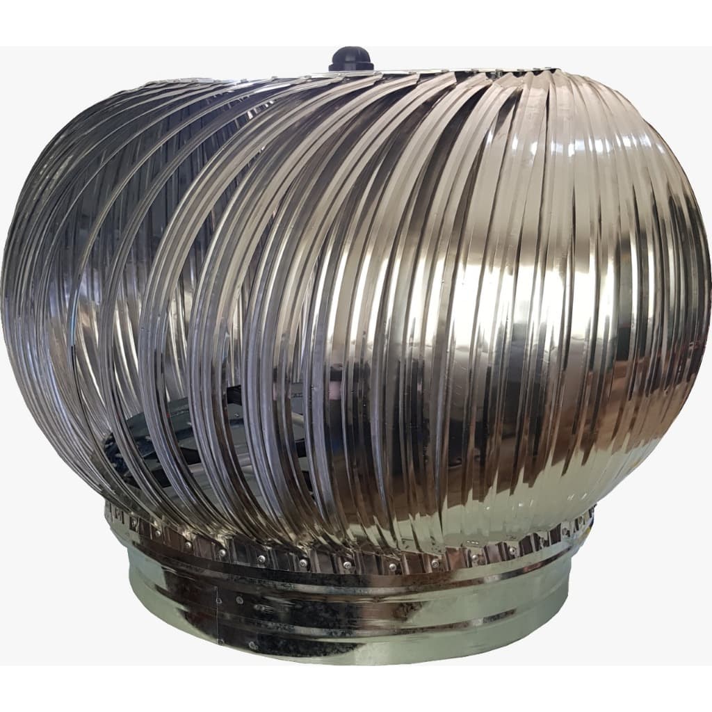 Kit 02 UN Exaustor Eólico 24 Polegadas Completo Industrial / Comercial