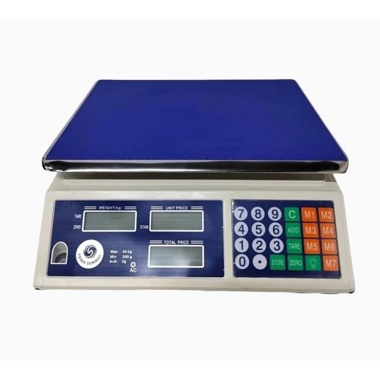 Balança Digital 40 Kg Bivolts 110/220v Eletrônica Recarregável Balança Digital Para Comercial
