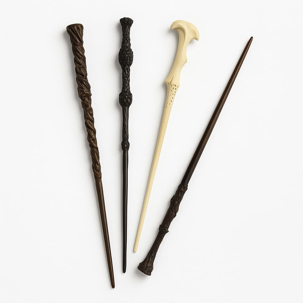 Varinha Harry Potter em Resina de Alta Qualidade Edição Colecinador