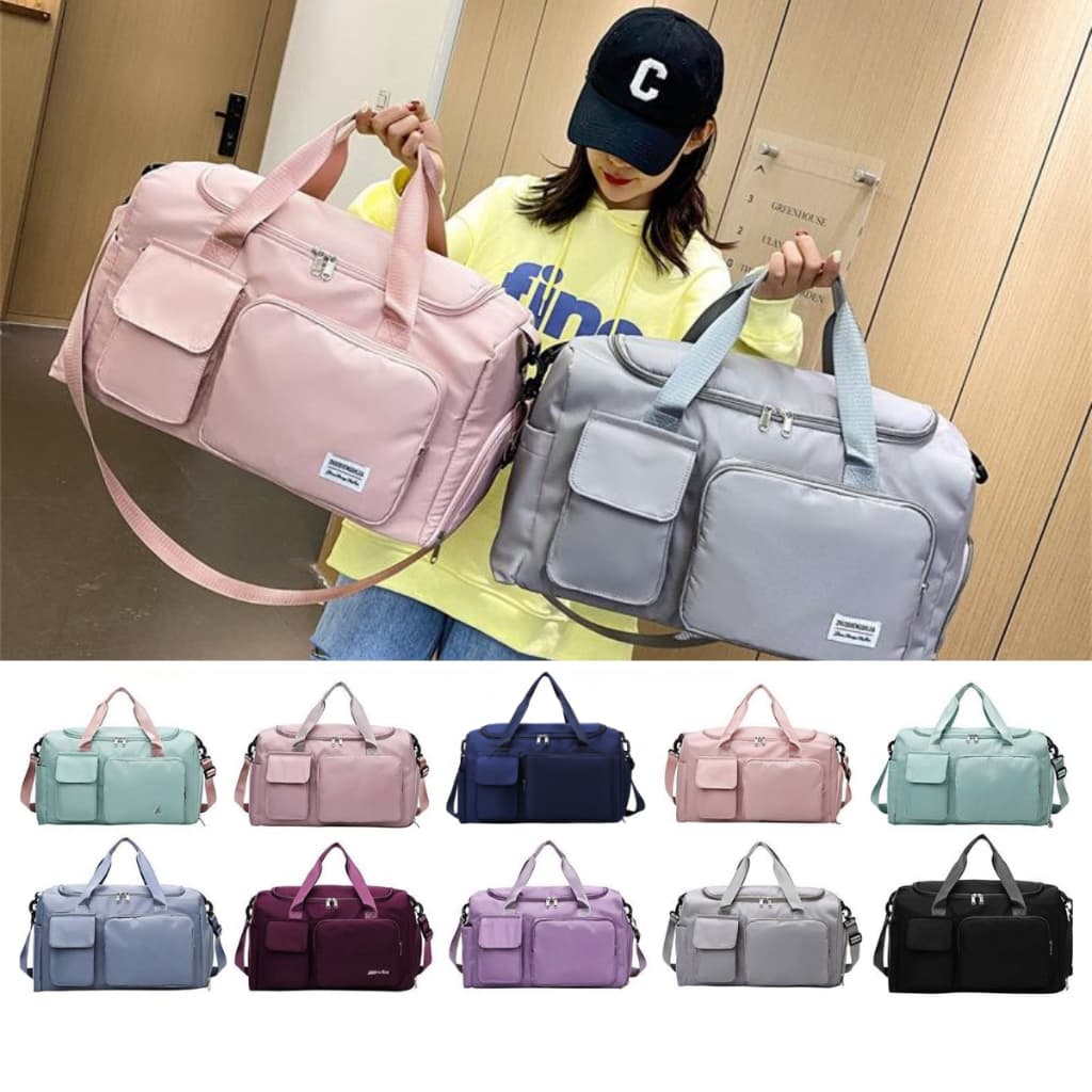 Bolsa Mala de Viagem Multifuncional de Grande Capacidade Resistente e Impermeável