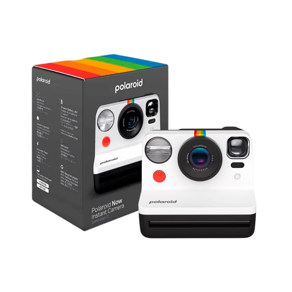 Câmera Instantânea Polaroid Now 2ª Geração Sustentável acompanha Alça De Pulso