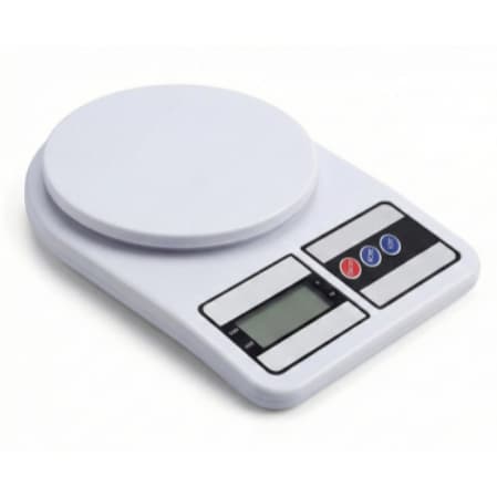 Balança Digital Cozinha Portátil 10 kg com Função Tara e Display Iluminado