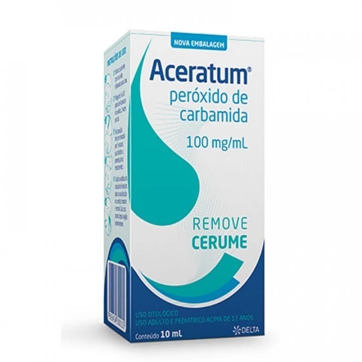 Aceratum 10ml Solução Otológica Original