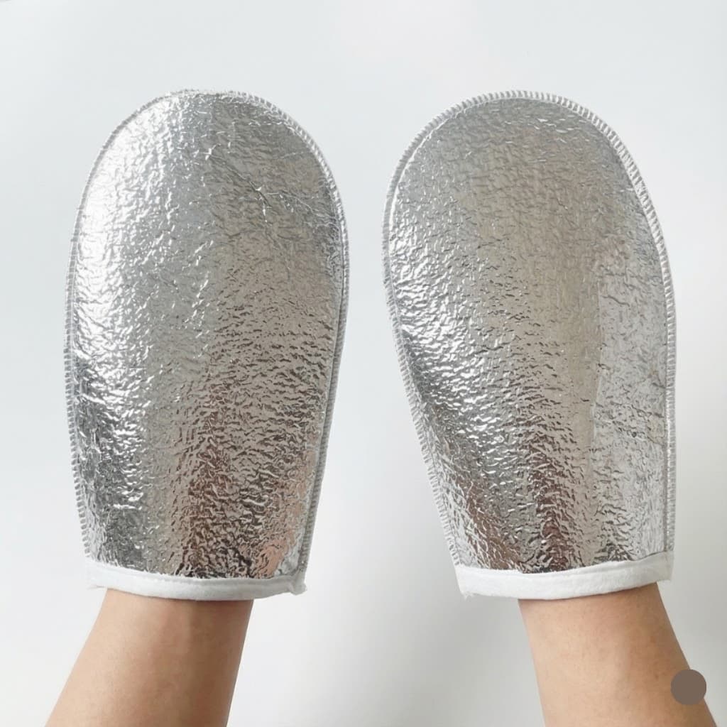 Par Luva Metalizada Isolmanta Ntflex - Tratamento e Hidratação Profunda