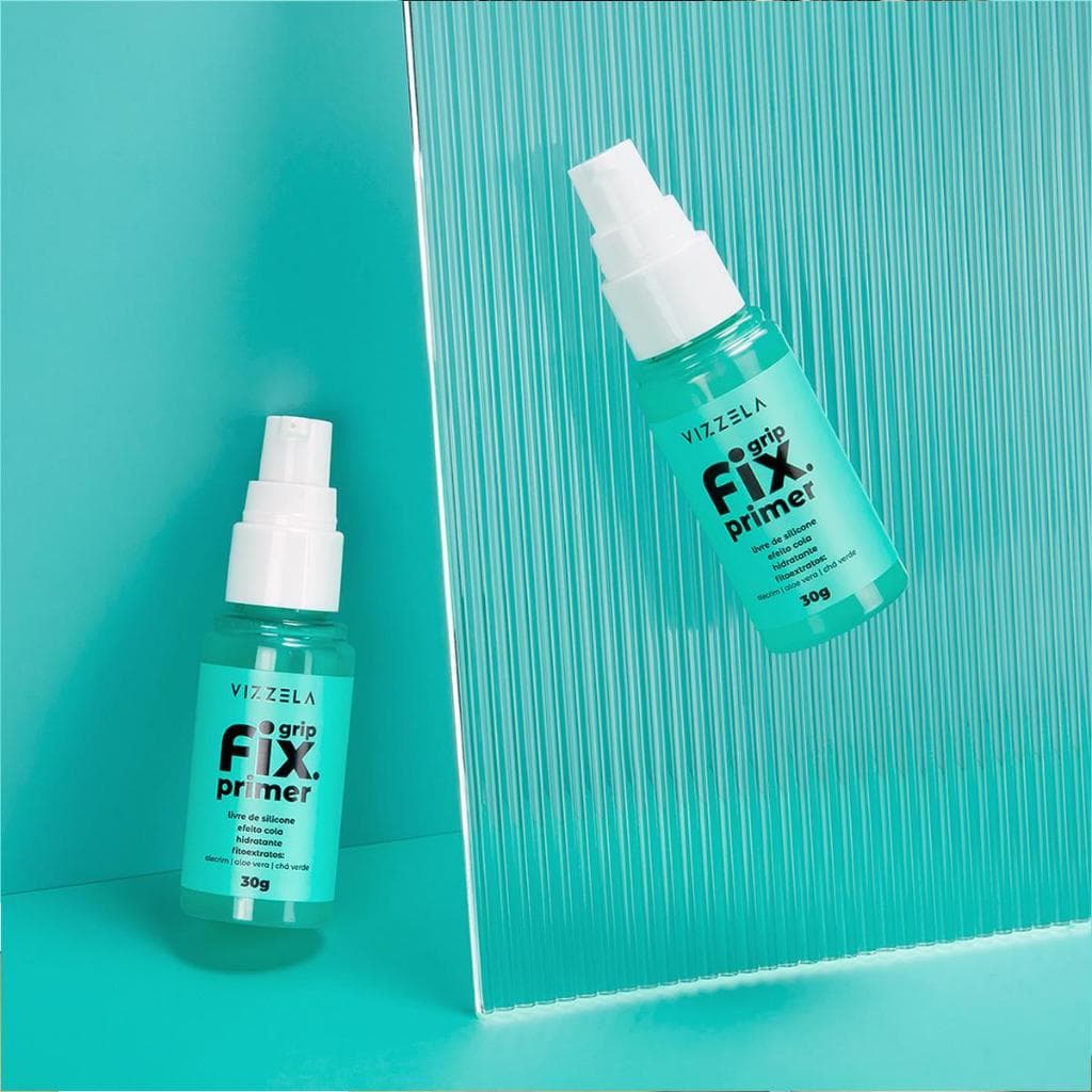 Primer Grip Fix Alta Fixação Efeito Tensor Incolor Vegano Original Vizzela