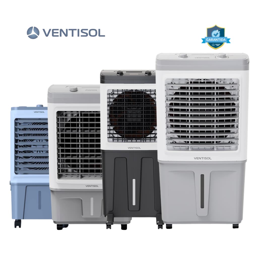 Climatizador de Ar Frio 16|35|60|80 Litros 127V-220V Umidificador Ventisol