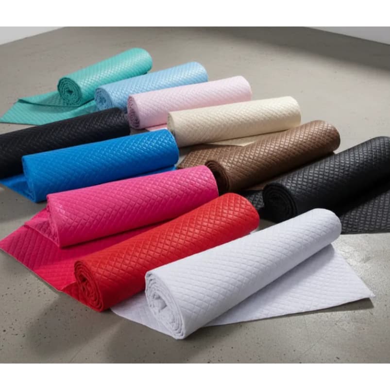 Corino para artesanato 1.40 metros de Largura Vários Modelos - Courino Matelassê - Corino Liso