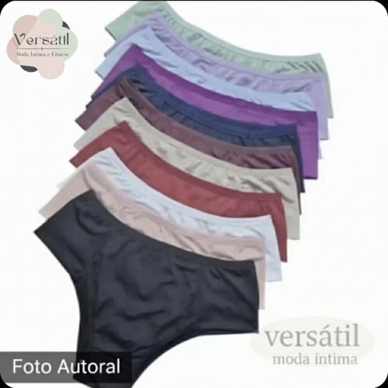 Kit Calcinhas  Redutora Cintura Alta Microfibra Calçola Premium Modeladora e Confortável