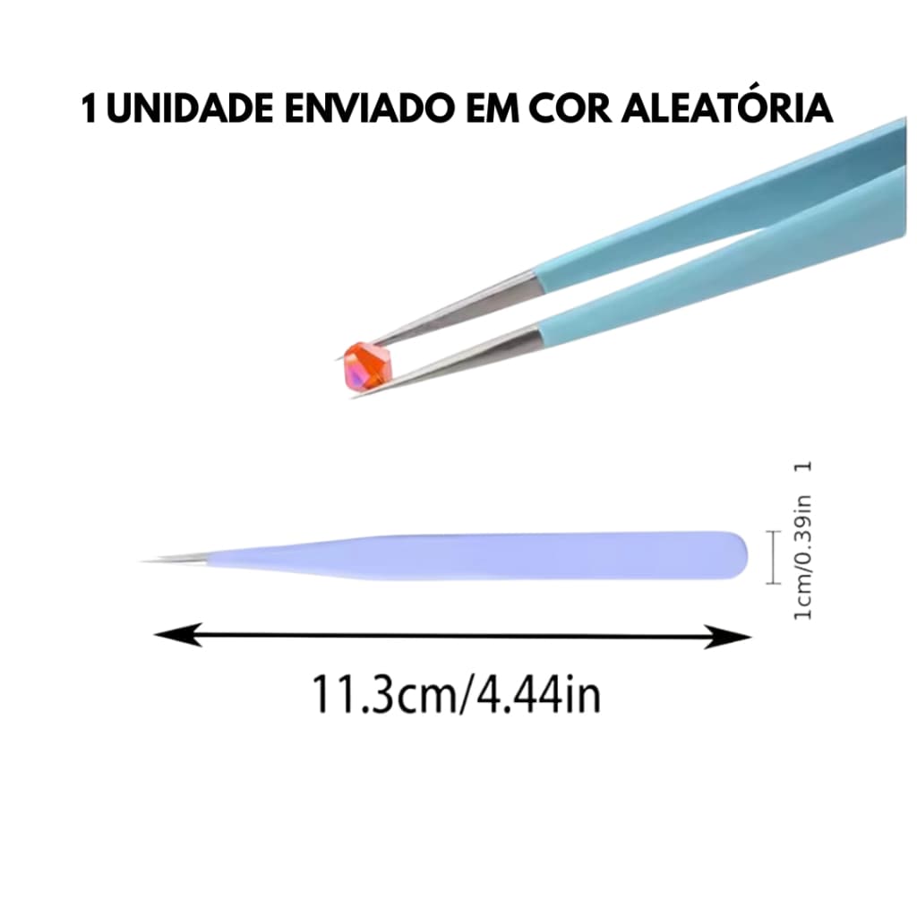 Pinça de Precisão Reta para Scrapbooking