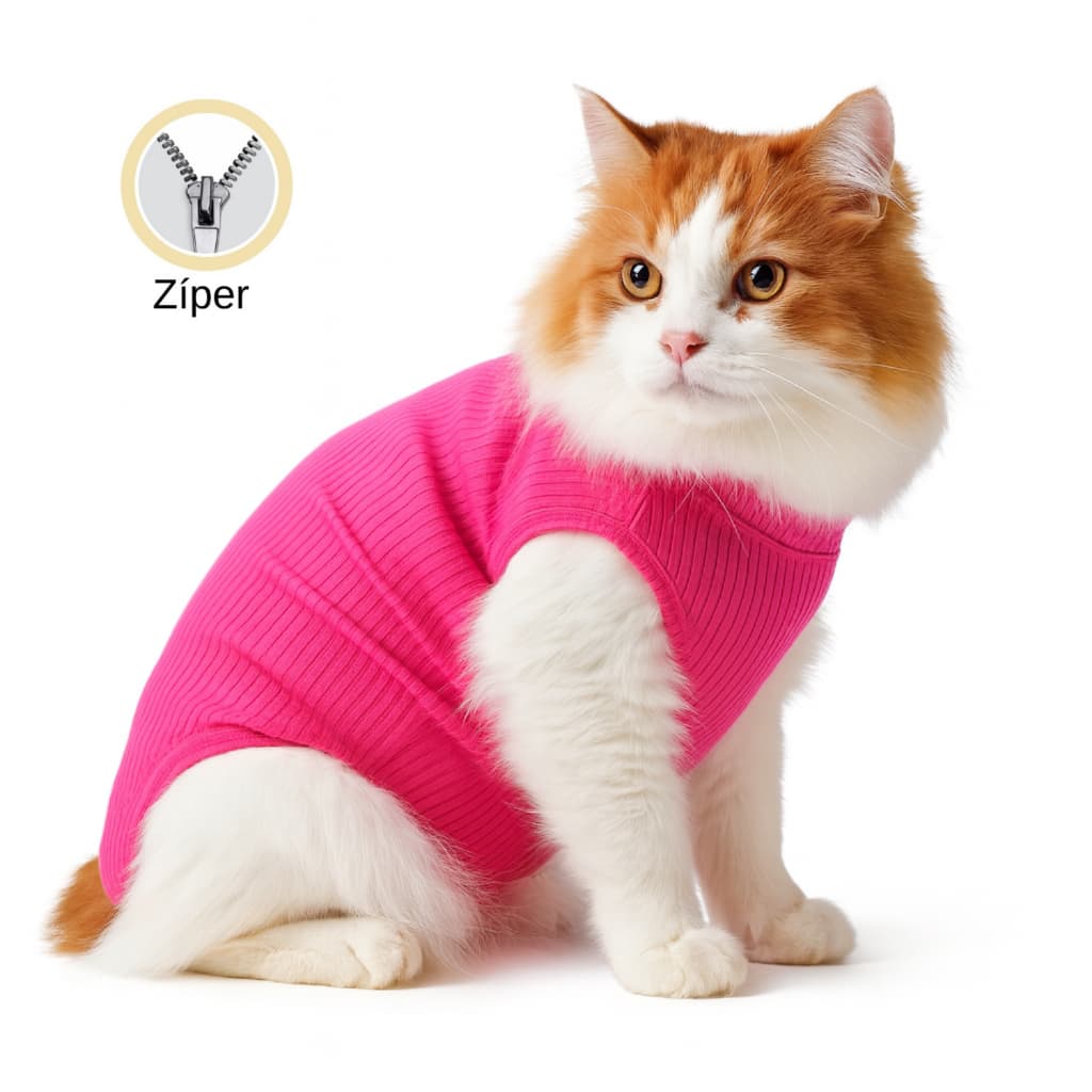 Roupa Pós Cirúrgica Body Protetor Castração Pet Gato Cachorro