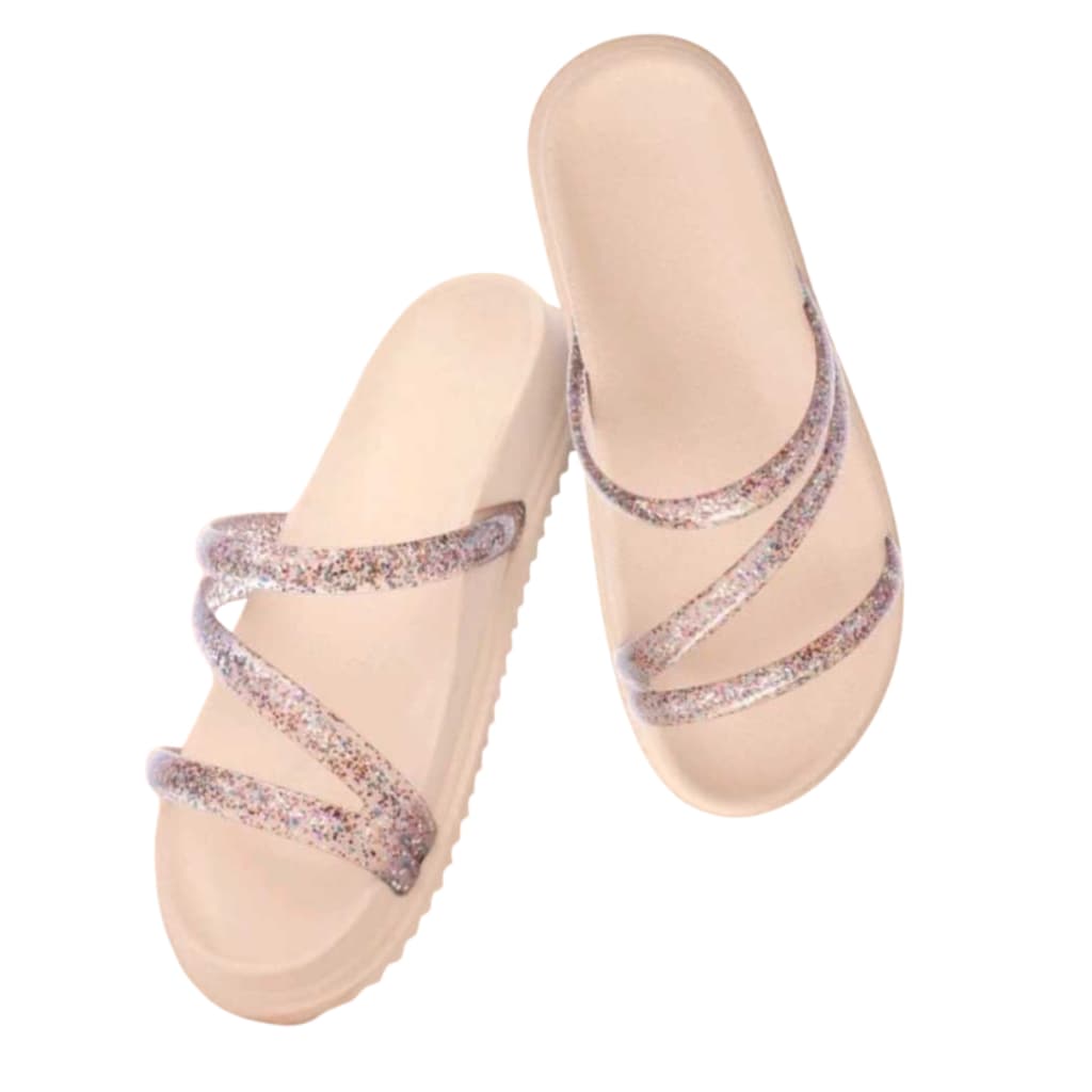 Sandália Papete Feminina Birken Plataforma Rasteirinha Plana