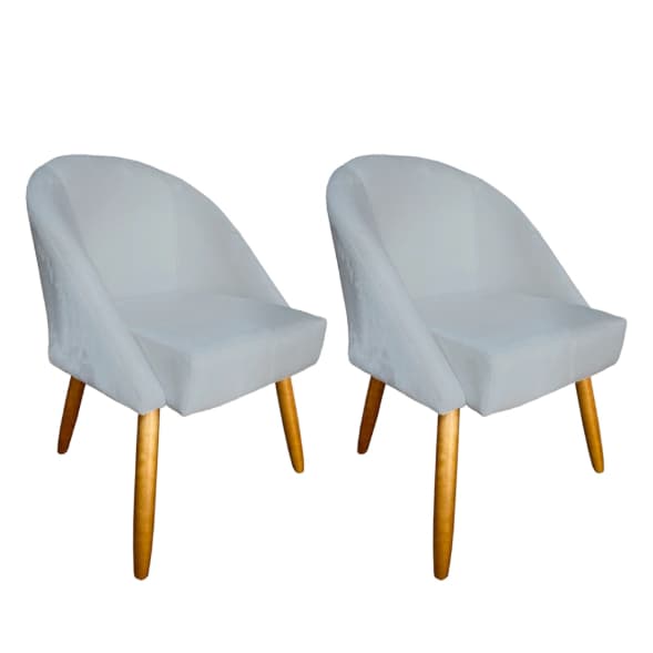 KIT POLTRONA LUA DECORATIVA SALA/ RECEPÇÃO/ CONSULTORIO