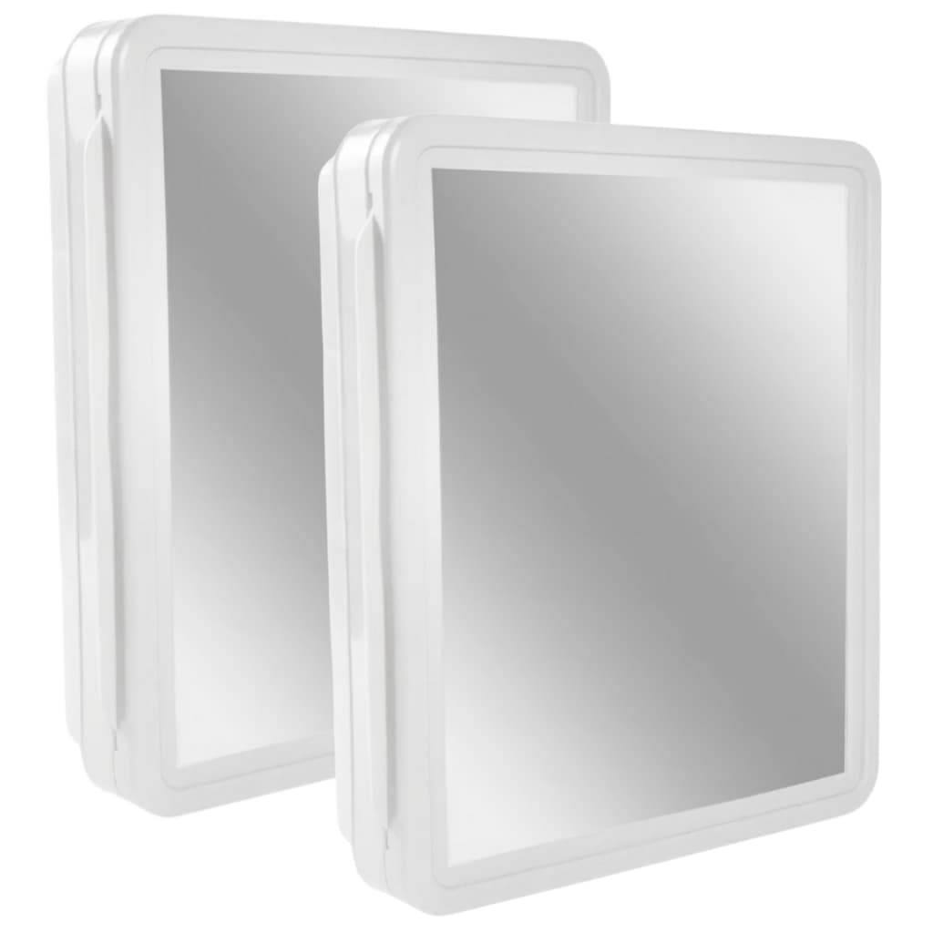 armario com espelho em vidro moderno na cor branca