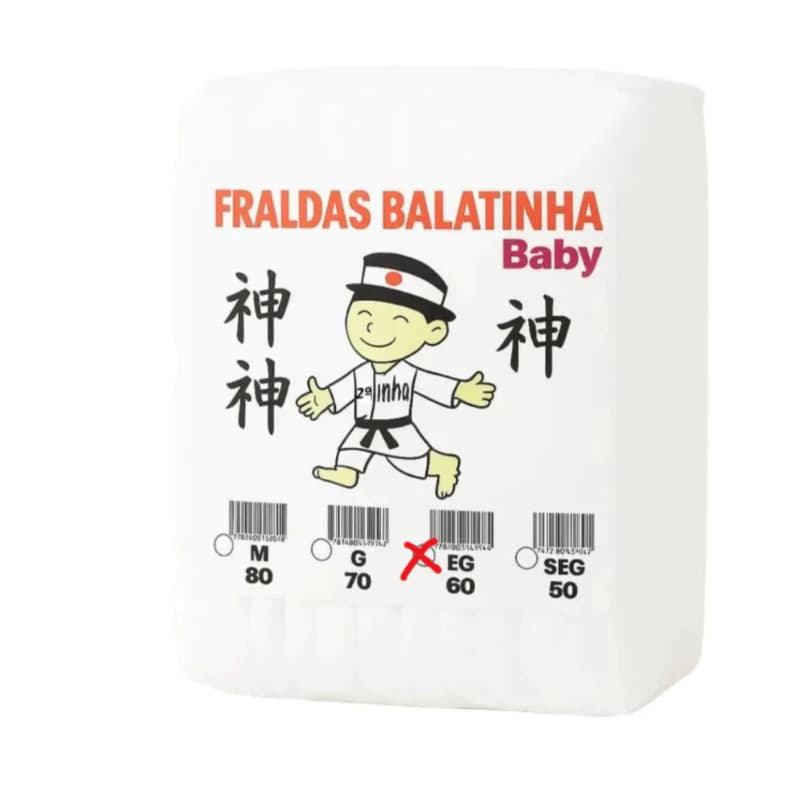Fralda Descartável Balatinha Baby - Todos os Tamanhos