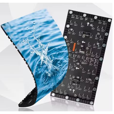 Placa LED Para telão Flexível P2,5 resinada anti-impacto