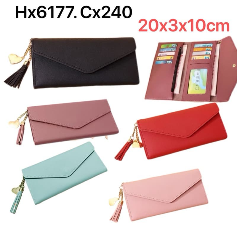 Carteira Feminina Padrão Lichia Longa 6177