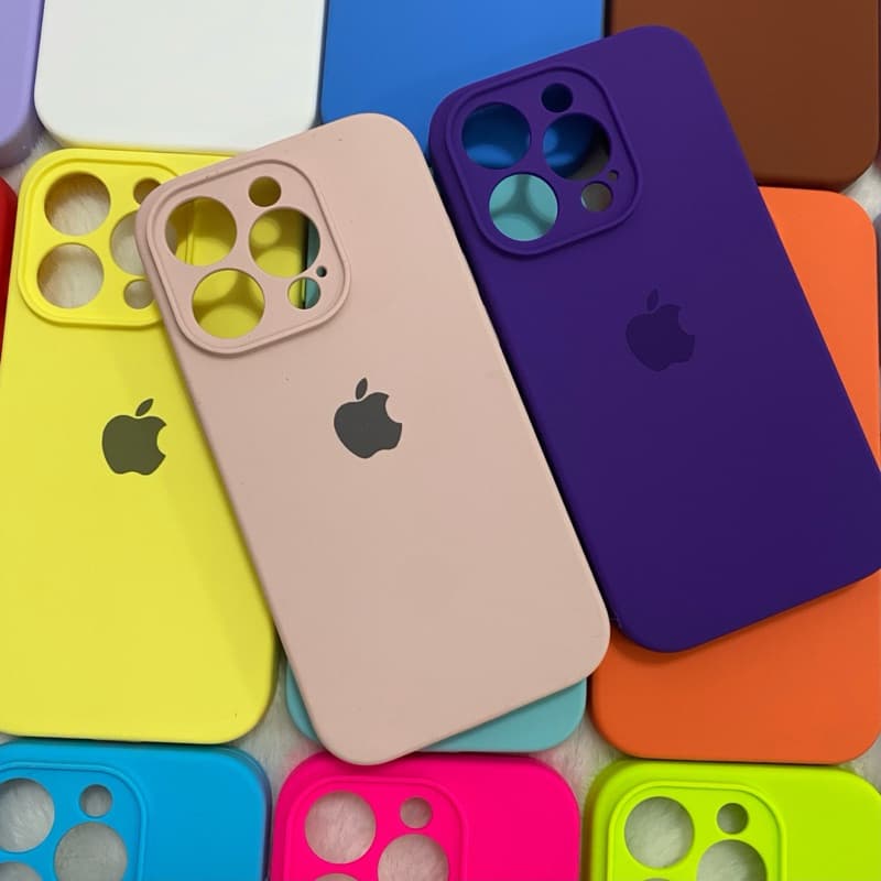 Capa Case iPhone 14 14pro 14Promax Aveludada Premium Fechada com Proteção de Câmera