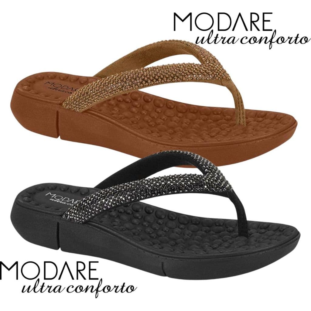 Tamanco Feminino Modare Casual Moderno Sofisticado Palmilha Reflex Sense Massageadora Original