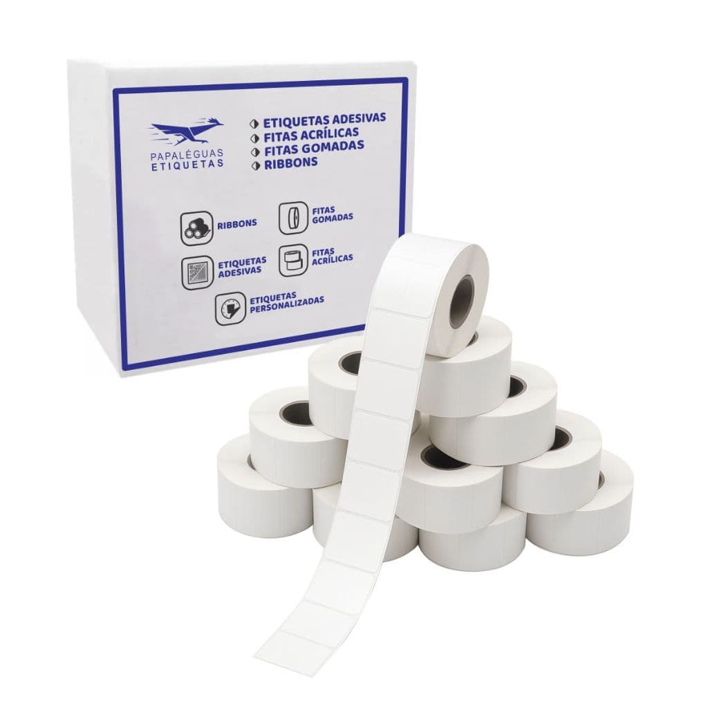 40 Rolos Etiqueta Térmica 40x40 Balança Toledo Prix4 Uno - Prix5 - 40 Rolos