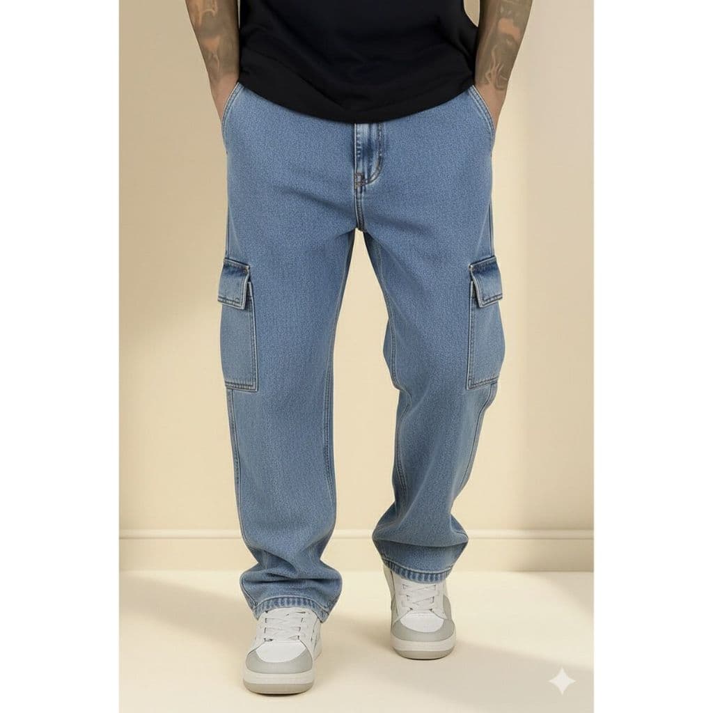 Calça Cargo Masculina 6 Bolso Skate Premium