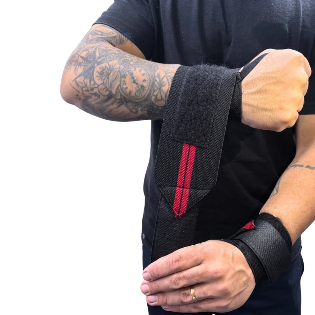 Munhequeira Protetor De Punho Profissional Articulação Cross Elástico
