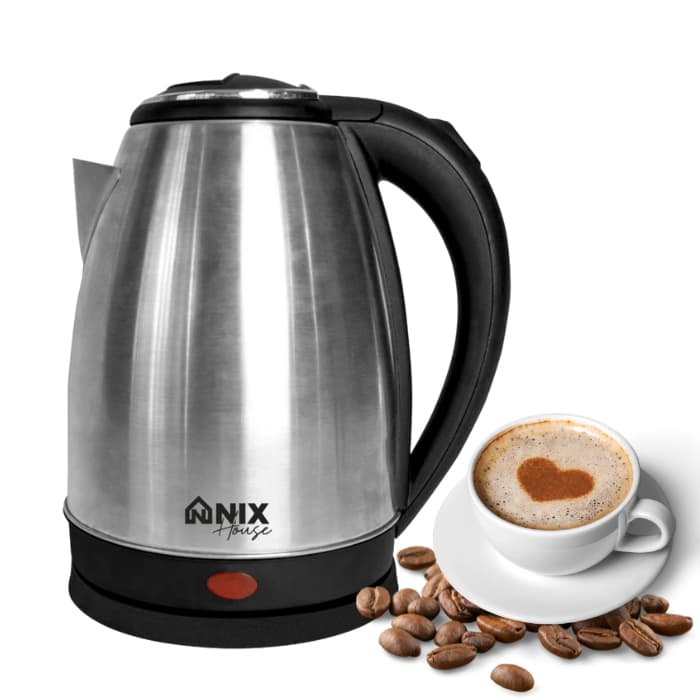 Chaleira Jarra Elétrica 2L Café Chá Desligamento Automático 110V e 220V