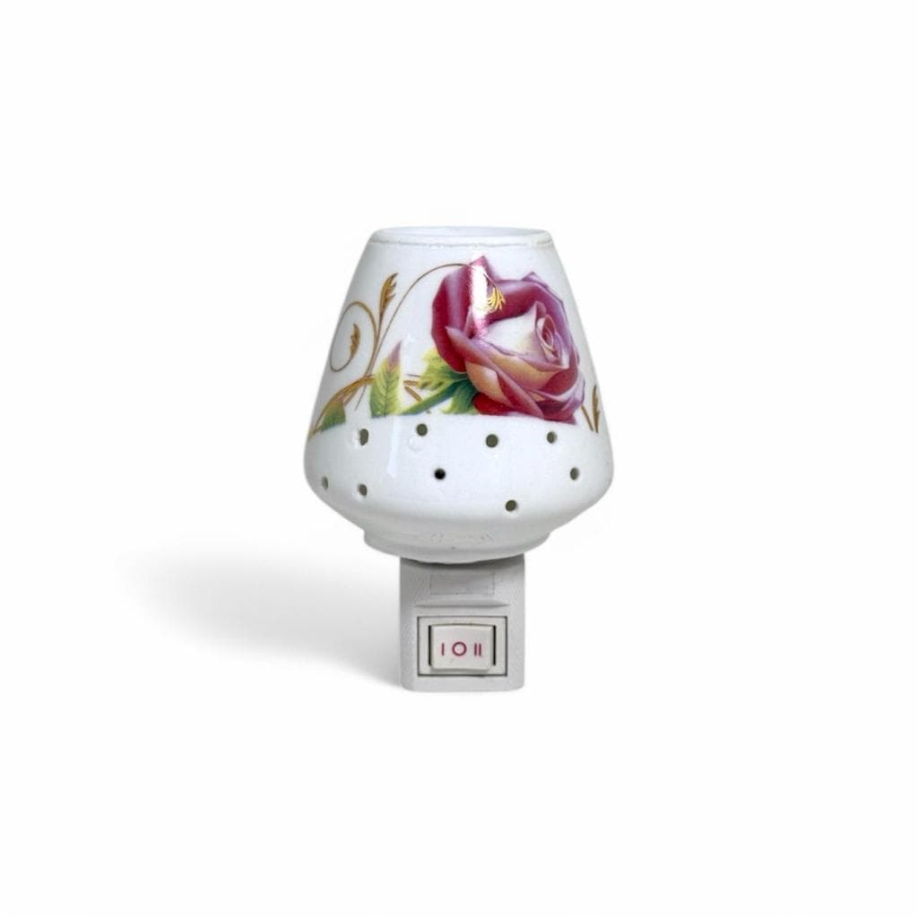 Difusor e Luminária de Cerâmica Bivolt Aromatizador de Ambiente