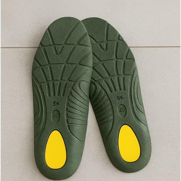 Par de palmilha de E.V.A para Tênis Unissex Confortável Diversos Tamanhos