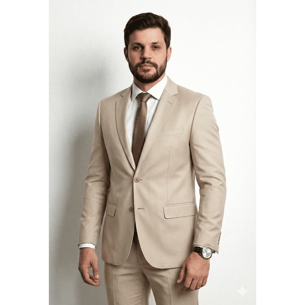 Terno Masculino Slim Microfibra Premium | Corte Italiano