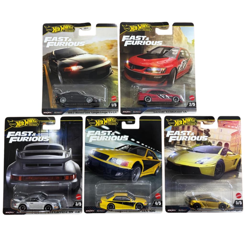 Hot Wheels Premium Velozes e Furiosos