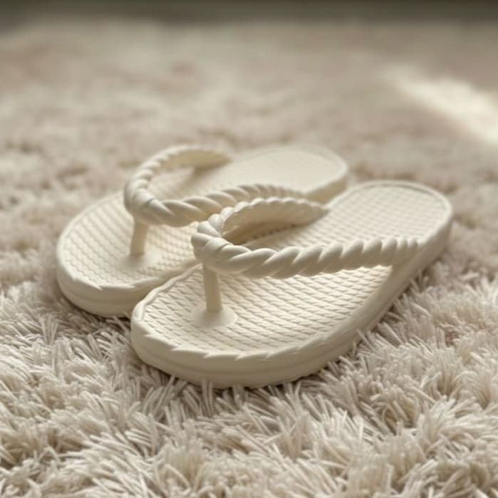 Sandália Trançada Chinelo Nuvem Feminina Ortopédica Leve e Macia - Envio Rápido