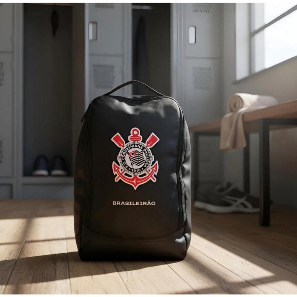 Bolsa Porta Chuteira Grande Times Brasileirão Esportes Treino Mão Necessaire Grande Guardar Chuteria Promoção