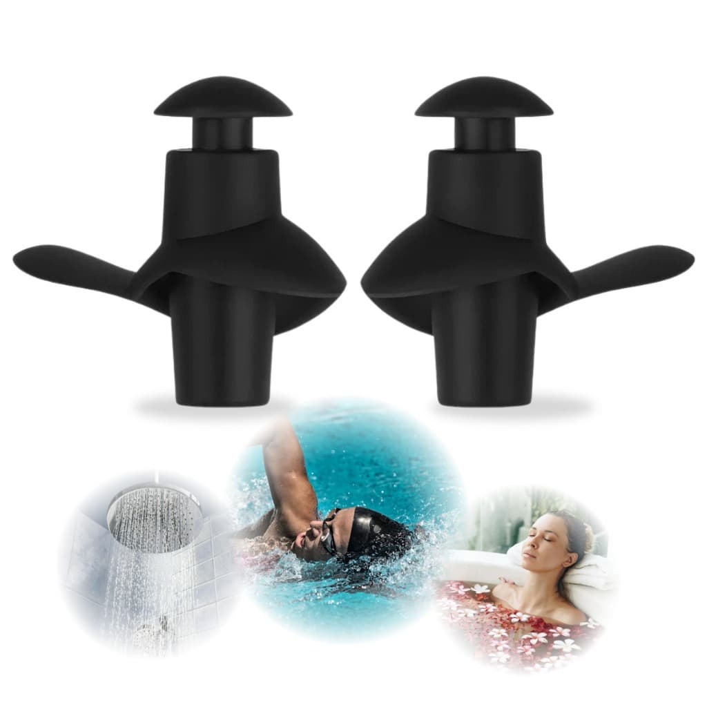 Tampão De Ouvido De Silicone Para dormir Para Natação Abafador De Ouvido Protetor Auricular