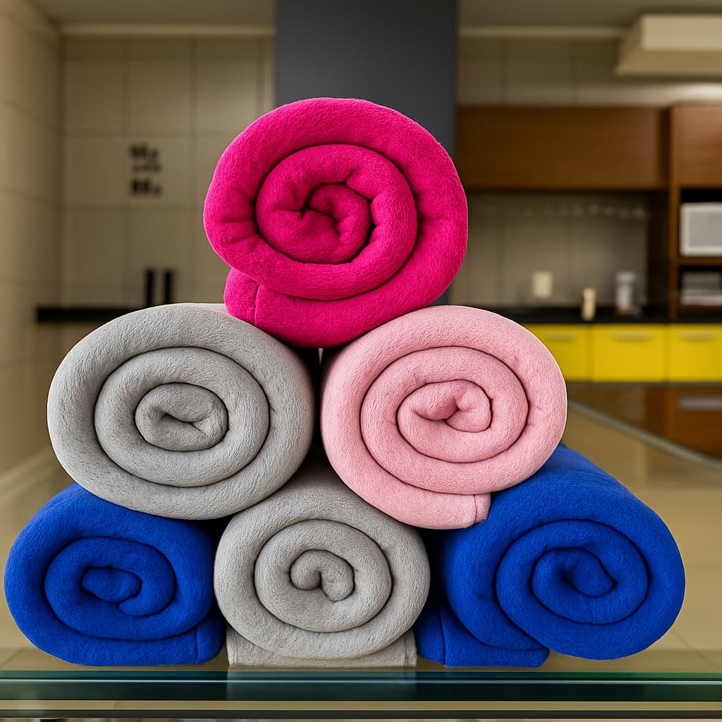 Manta Cobertor Solteiro Toque Macio 1.80 x 2.00 Otima Para Levar Viajem