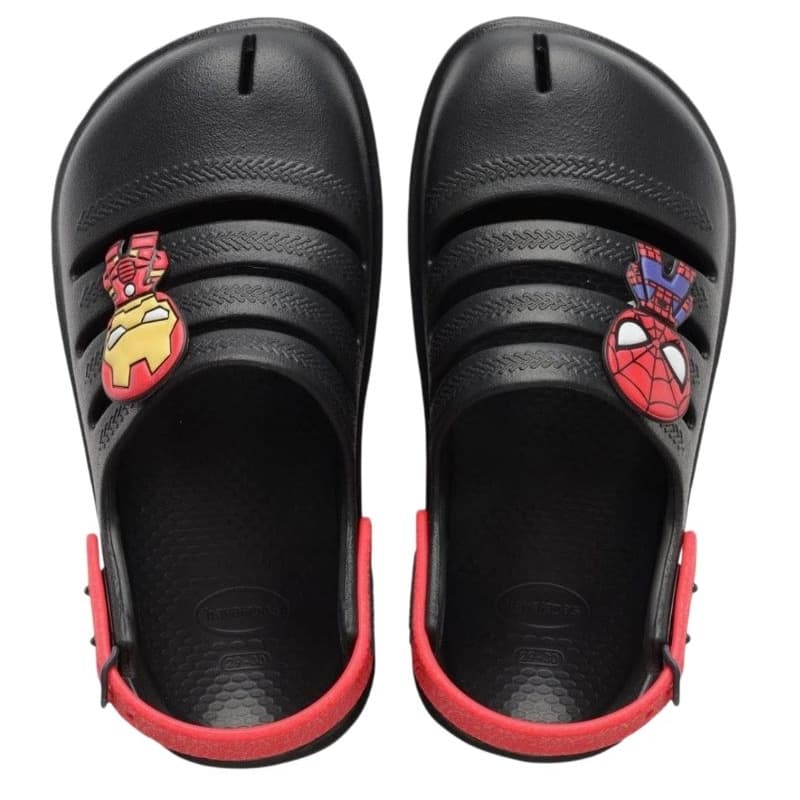 Clog Havaianas Infantil Marvel Babuche Confortável