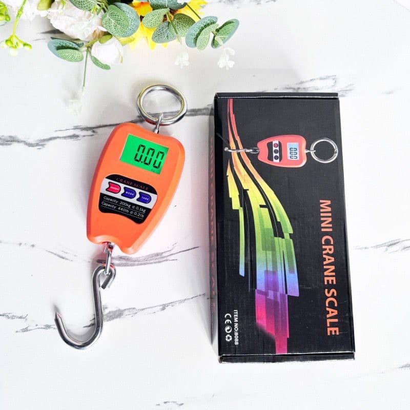 Balança Digital Suspensa Precisão 100 a 200kg Tonelada Gancho