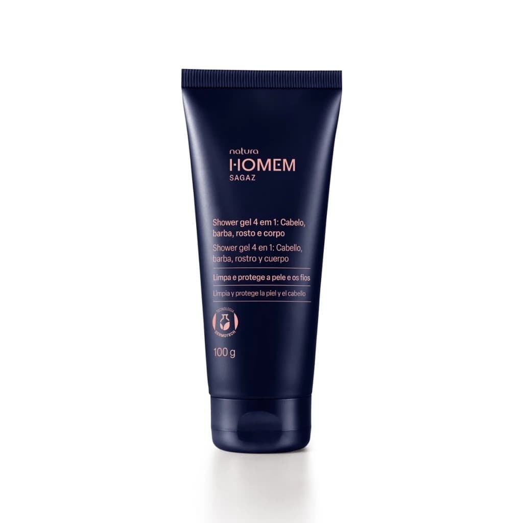 Shower Gel 4 em 1 Natura Homem Sagaz