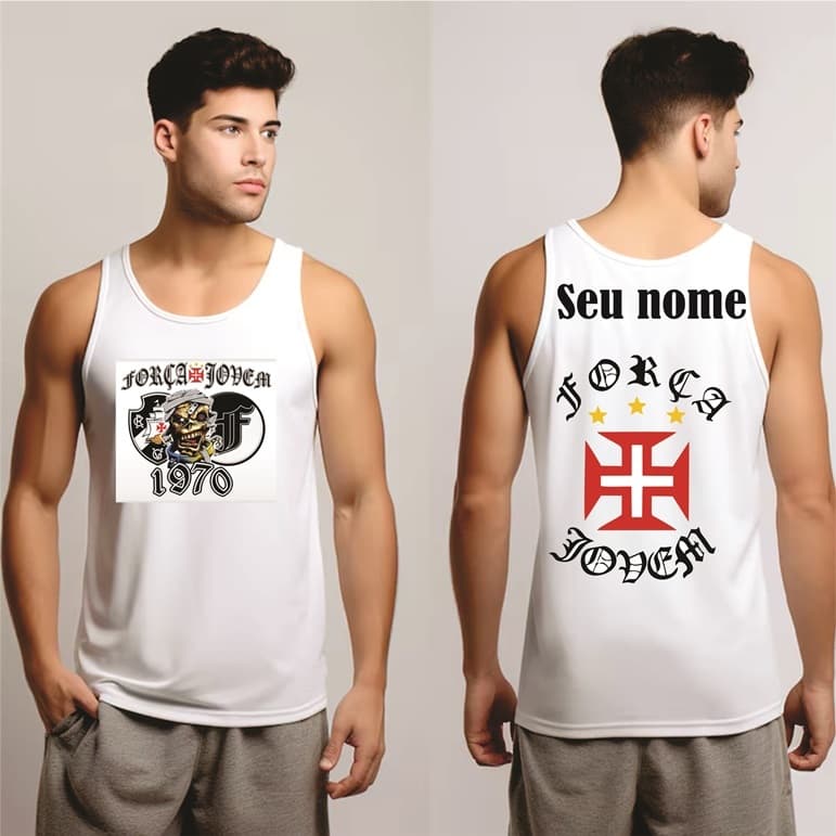 Camiseta Regata Força Jovem VascO