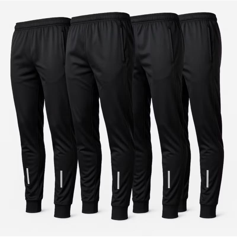 Kit 04 Calças Jogger Infantil Masculina Do 4 ao 16 Muito Estilosa Calça Escolar