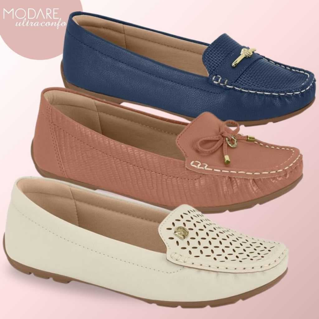 Sapatilha Mocassim Modare Ultraconforto original