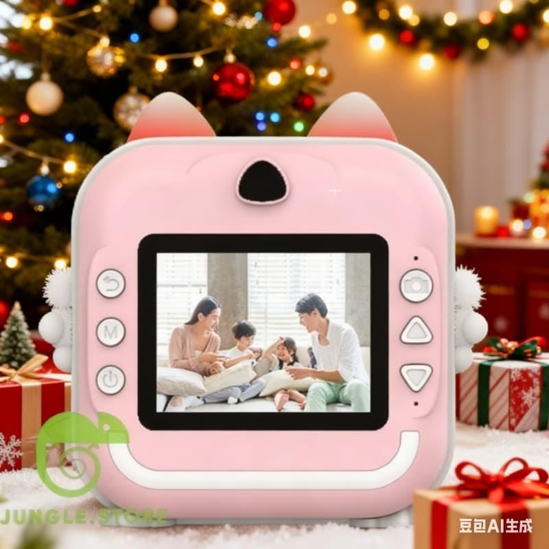 brindes infantil Câmera De Impressão Instantânea Para Crianças Vídeo Fotografia Digital Fotográfica Toy Mini Impressora