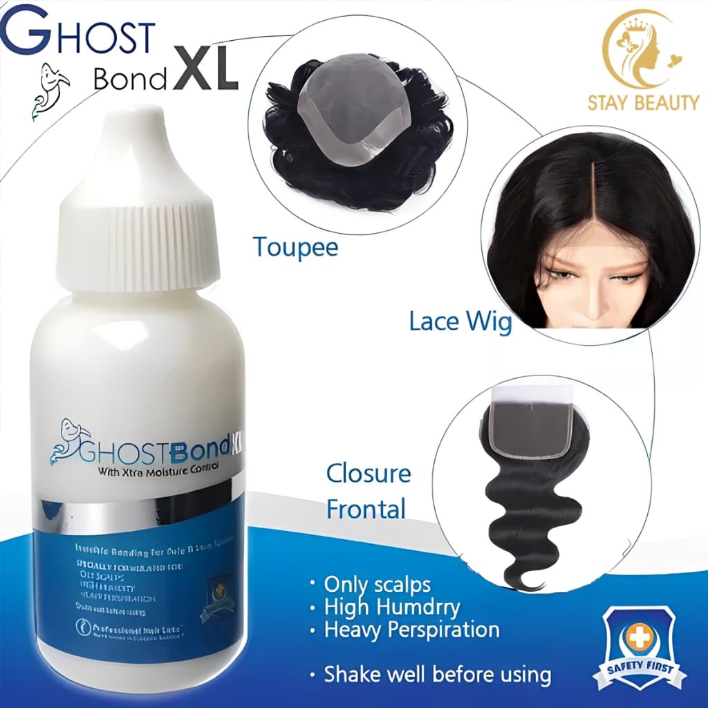 Cola Adesiva À Prova De Água De 38 ml Para Peruca De Cabelo/Líquido E Cílios